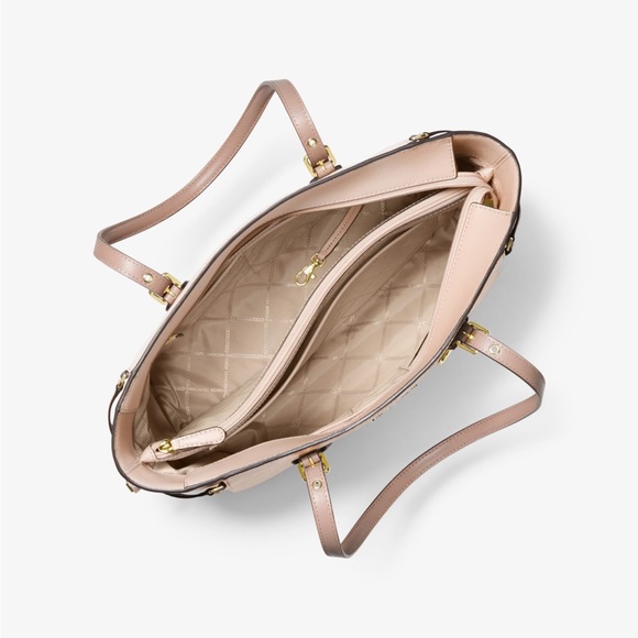 Michael Kors Voyager Two-Tone Leather Tote - Picture 3 of 8